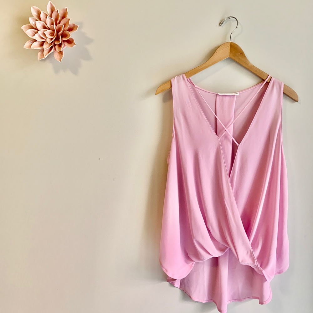LUSH pink blouse! Size: Medium